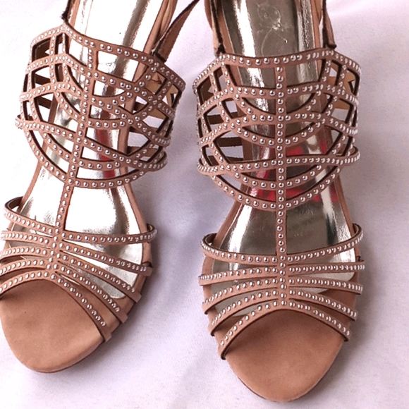 It's OK Rhinestone Sandals - Picture 2 of 3